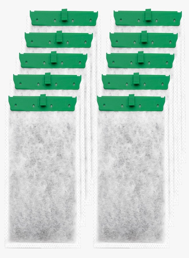 pewyoke Aquarium 10 Pack Medium Filter Cartridges Compatible with Whisper Filters 10i IQ10 PF10 Power Filters - Image 1
